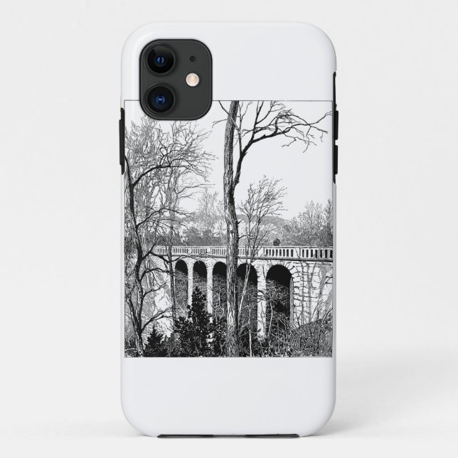 Coques Case-Mate iPhone paysage de pont forêt (Dos)
