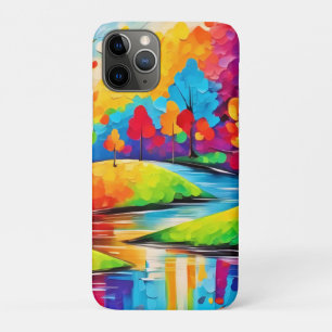 Case-Mate iPhone Case Paysage de rêve vibrant Symphonie d'automne Art
