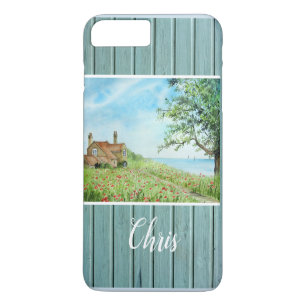 Case-Mate iPhone Case Paysage de terrain de pavot peinture aquarelle