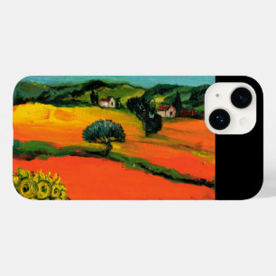 COQUES POUR iPhone PAYSAGE DE TOSCANE AVEC DÉBORDEMENT