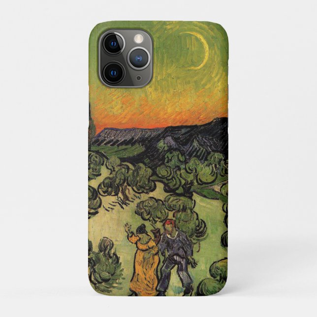 Coques Case-Mate iPhone Paysage de Vincent Van Gogh Moonlit (Dos)