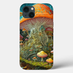 Case-Mate iPhone Case Paysage des champignons Art des Imaginaires surréa