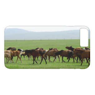 Coque iPhone 8 Plus/7 Plus Paysage des chevaux