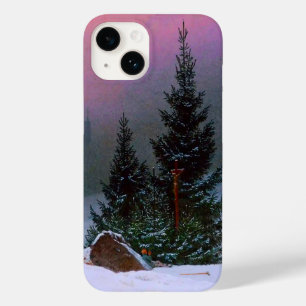 Coque Pour iPhone 14 Paysage d'hiver Caspar David Friedrich