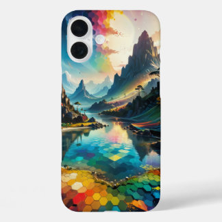 Coques iPhone 16 Plus Paysage d'Imaginaire esthétique