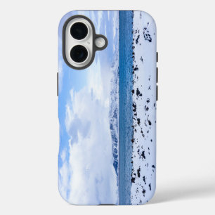 Coque Pour iPhone 16 Paysage hivernal d'Islande