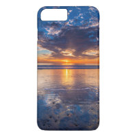 Paysage marin dramatique, coucher de soleil, CA