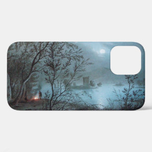 ETUI iPhone Case-Mate PAYSAGE ROMANTIQUE NOCTURNE EN BLEU