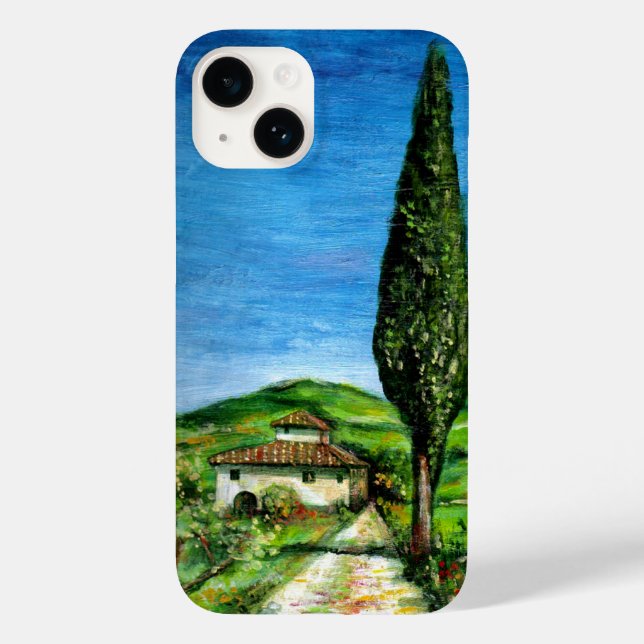 COQUES Case-Mate iPhone PAYSAGE TOSCANE / ANCIENNE FERME EN CHIANTI (Verso)