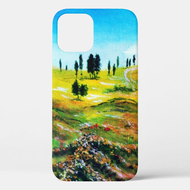 COQUES Case-Mate iPhone PAYSAGE TOSCANE AVEC POPIES (Verso)