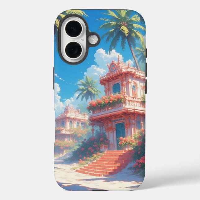 Coques Case-Mate iPhone Paysage tropical (Verso)