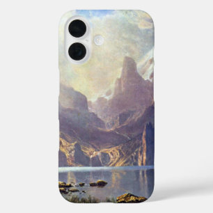 Coques iPhone 16 Paysage vintage, lac Tahoe par Albert Bierstadt