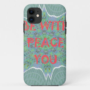 Coque Case-Mate Pour iPhone Peace Be With You Inspirational Graphic Art Text