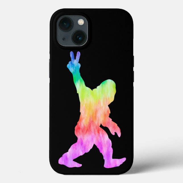 Coques Case-Mate iPhone Peace Love Bigfoot (Verso)