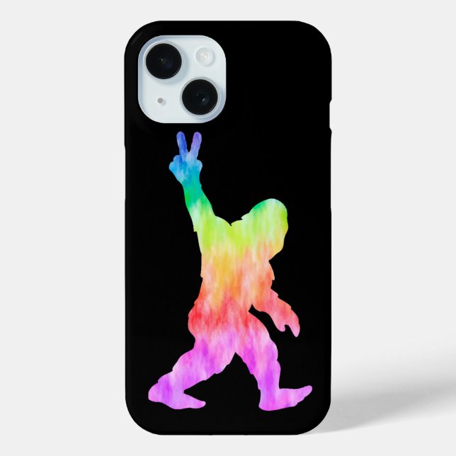 Coques Case-Mate iPhone Peace Love Bigfoot (Verso)