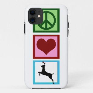 Etui iPhone Case-Mate Peace Love Deer