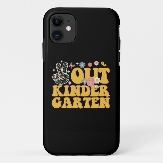 Coques Case-Mate iPhone Peace Out Maternelle Jour Dernier Super De L'École (Dos)