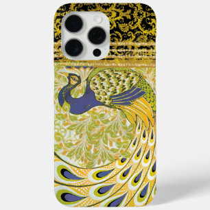 Coque iPhone 15 Pro Max Peacock Art Déco