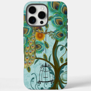 Coques iPhone 16 Pro Max Peacock Birdcage Damas