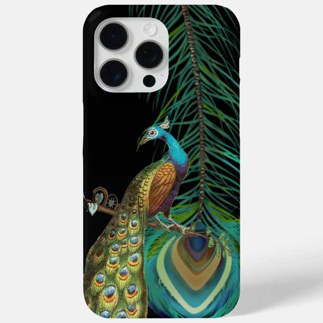 Coques Case-Mate iPhone Peacock & Feather Vous Choisissez Couleur Arrière  (Verso)