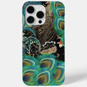 Coque iPhone 15 Pro Max Peacock Koi japonais asiatique iPhone