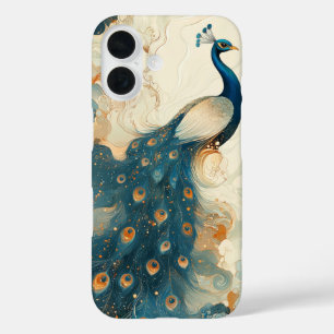 Coque Pour iPhone 16 Peacock Splendor