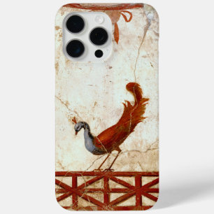 Coque iPhone 15 Pro Max Peacock sur Fresco Ancienne peinture romaine antiq