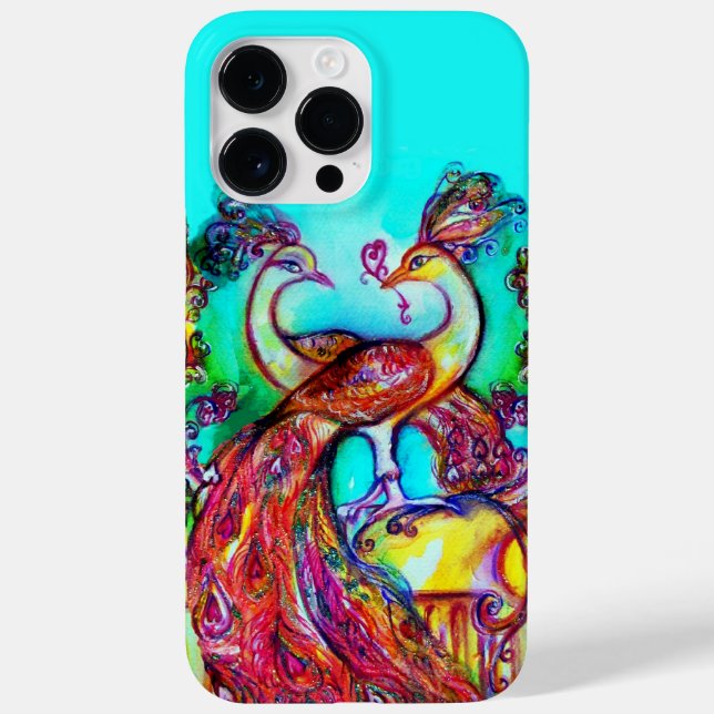 COQUES Case-Mate iPhone PEACOCKS EN AMOUR (Verso)