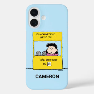 Coque Pour iPhone 16 Peanuts   Lucy & the Doctor Is In