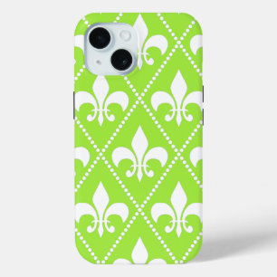 Coque Pour iPhone 15 Pear Fleur de Lis