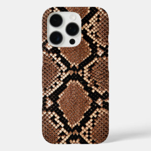 Coques iPhone 16 Pro Peau de Crotale Occidental