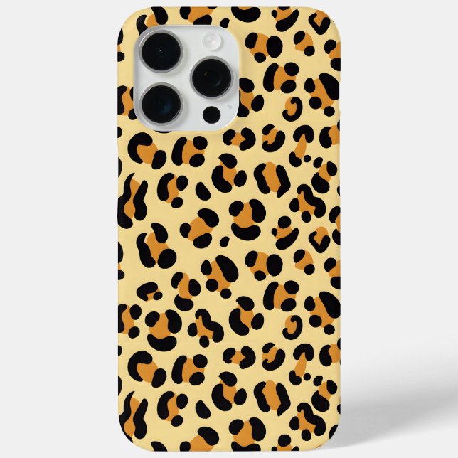 Coques Case-Mate iPhone Peau de léopard sauvage (Verso)