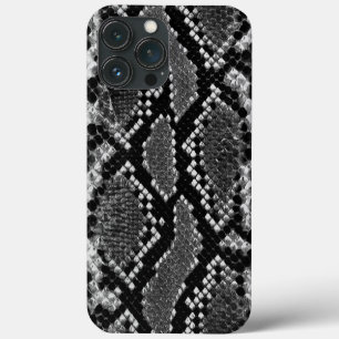Case-Mate iPhone Case Peau de serpent noir et blanc
