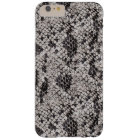 Peau de serpent noir et gris