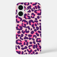 Peau léopard Imprimer Motif Royal violet rose