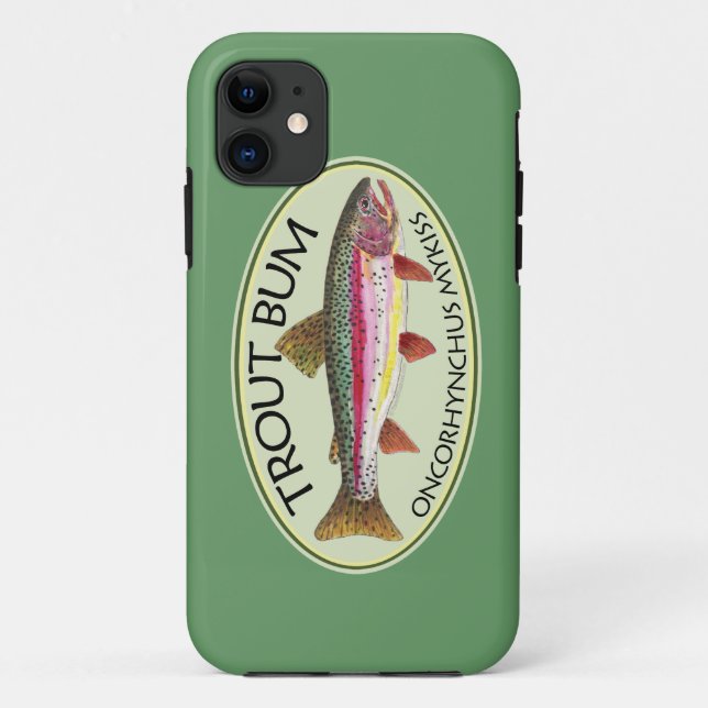 Coques Case-Mate iPhone Pêche à la truite (Dos)
