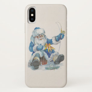 Coque Case-Mate Pour iPhone Pêche de Père Noël (Plus d'options) -