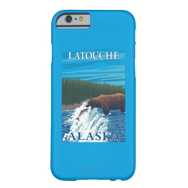 Coques Case-Mate iPhone Pêche d'ours en rivière - Latouche, Alaska (Dos)