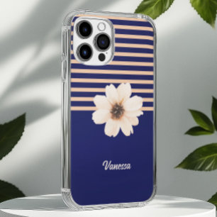 Coque Pour iPhone 16 Pêche florale moderne