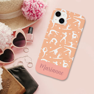 Coque Pour iPhone 14 Plus Pêche gymnastique Nom personnalisé Girlie
