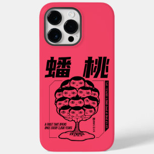 Coque Pour Pour iPhone 14 Pro Max Pêcher Monster Pêcher Arbre Fées