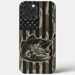 Case-Mate iPhone Case Pêcheur de basse Camo Drapeau Bottomland Camo