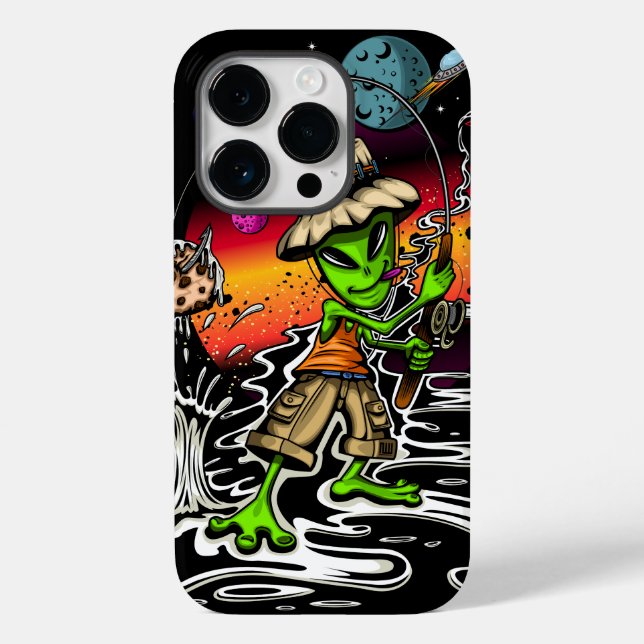 Coques Case-Mate iPhone Pêcheur de l'espace (Verso)