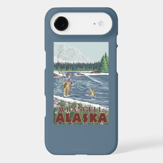 Coques Case-Mate iPhone Pêcheur de mouche - Wrangell, Alaska (Verso)