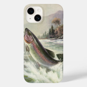 Coques Pour iPhone Pêcheur vintage de truite arc-en-ciel Pêche du poi