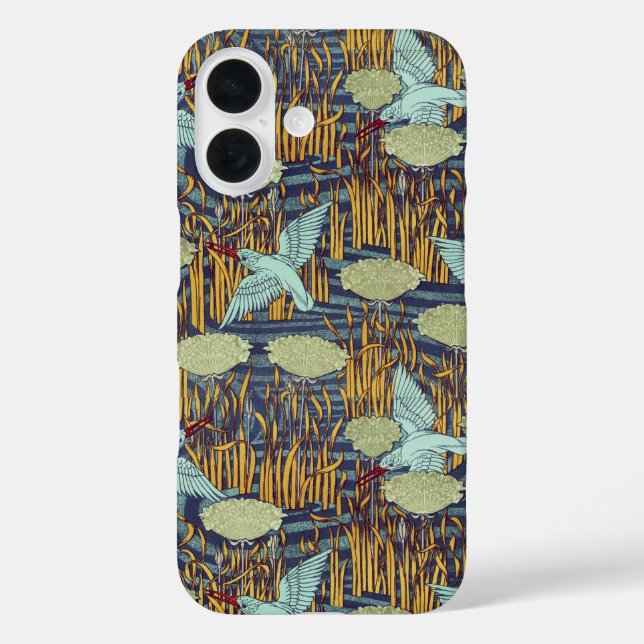 Coques Case-Mate iPhone PÊCHEURS ET FLEURS RUSSE Art Nouveau Floral (Verso)