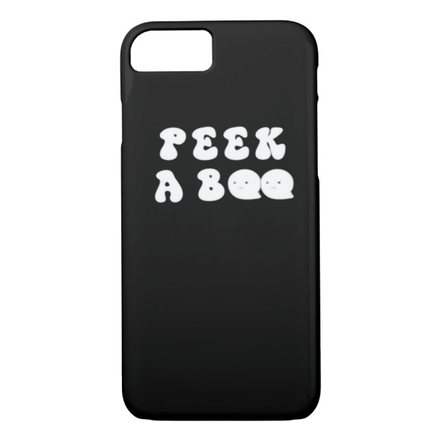 Coques Case-Mate iPhone Peekaboo Slogan Éffrayant (Dos)