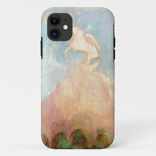 Coques Case-Mate iPhone Pegasus blanc, c.1908 (huile sur la toile) (Dos)