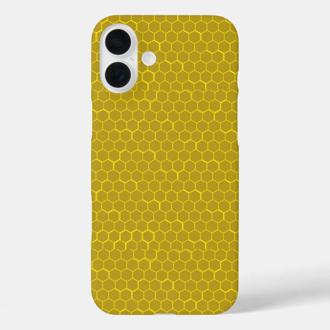 Coques Case-Mate iPhone Peigne jaune (Verso)