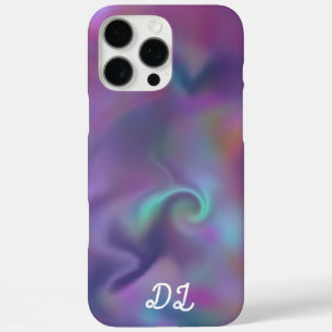 Coques iPhone 16 Pro Max Peinture à huile liquide Abstraite marbrée unique